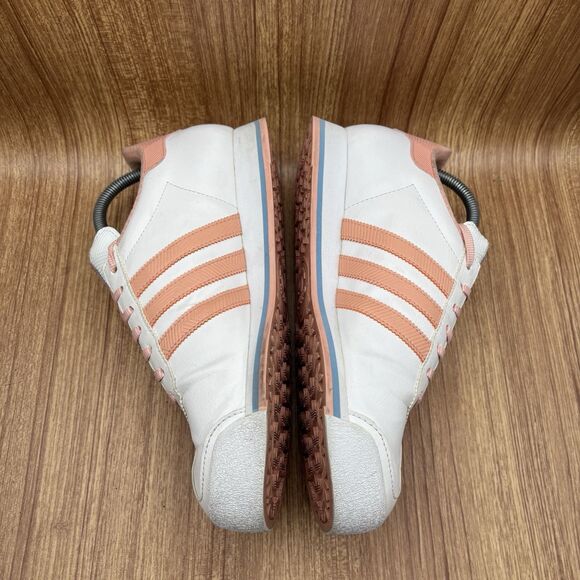 Adidas Originals Samoa AQ7912 White Pink Casual Shoes Women's Sneakers Size 9.5 - Picture 5 of 9